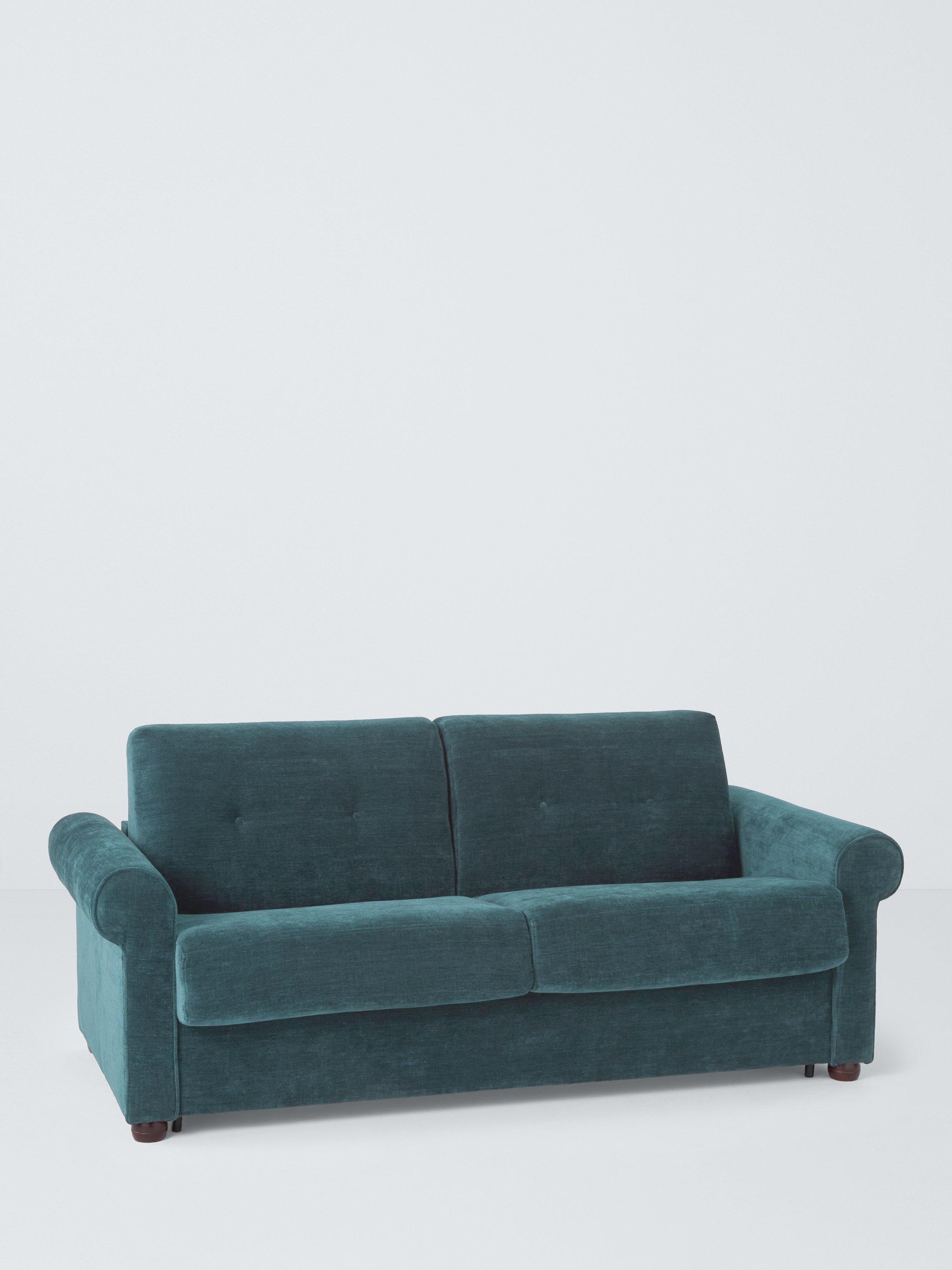 Slumber Range, John Lewis Slumber Classic Large 3 Seater Sofa Bed, Teal