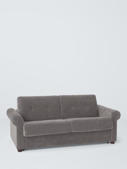John Lewis Slumber Classic Large 3 Seater Sofa Bed, Ash