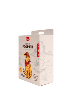 Kikkerland Kitty Western Dress Up Kit - view 2, Red