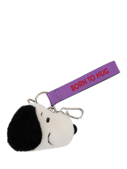 Bon Ton Toys Snoopy Bag Charm Keyring, Cream, Cream