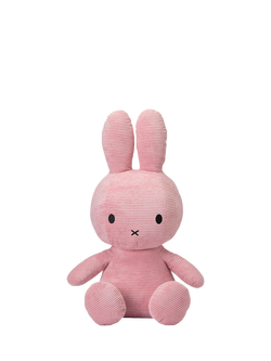 Bon Ton Toys Miffy Plush Soft Toy, 70cm, White, Pink