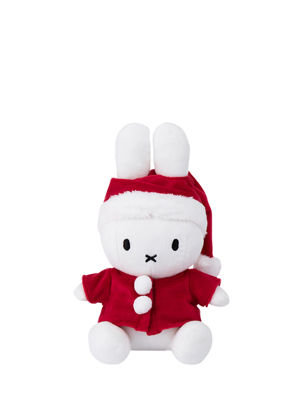 Bon Ton Toys Miffy Santa Plush Soft Toy, 23cm, Multi, Multi