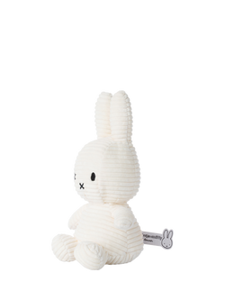 Bon Ton Toys Miffy Corduroy Soft Toy, 23cm - view 2, White
