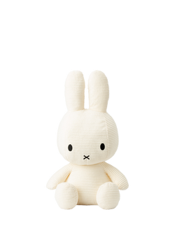 Bon Ton Toys Miffy Corduroy Soft Toy, 50cm, Pink, White