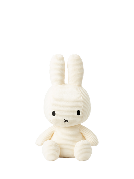 Bon Ton Toys Miffy Corduroy Soft Toy, 50cm, Pink, White