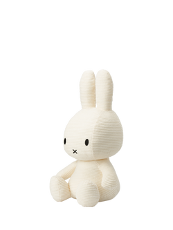 Bon Ton Toys Miffy Corduroy Soft Toy, 50cm, Pink - view 2, White