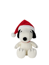 Bon Ton Toys Santa Hat Snoopy Plush Soft Toy, 17cm