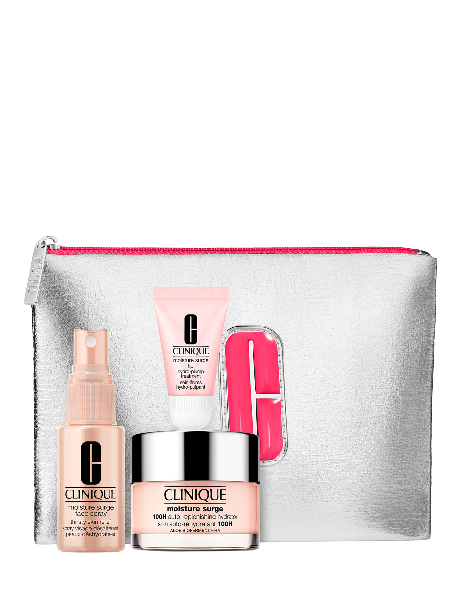 Product image 2 of 7, which shows Clinique Moisture Surge Megastars Skincare Gift Set
