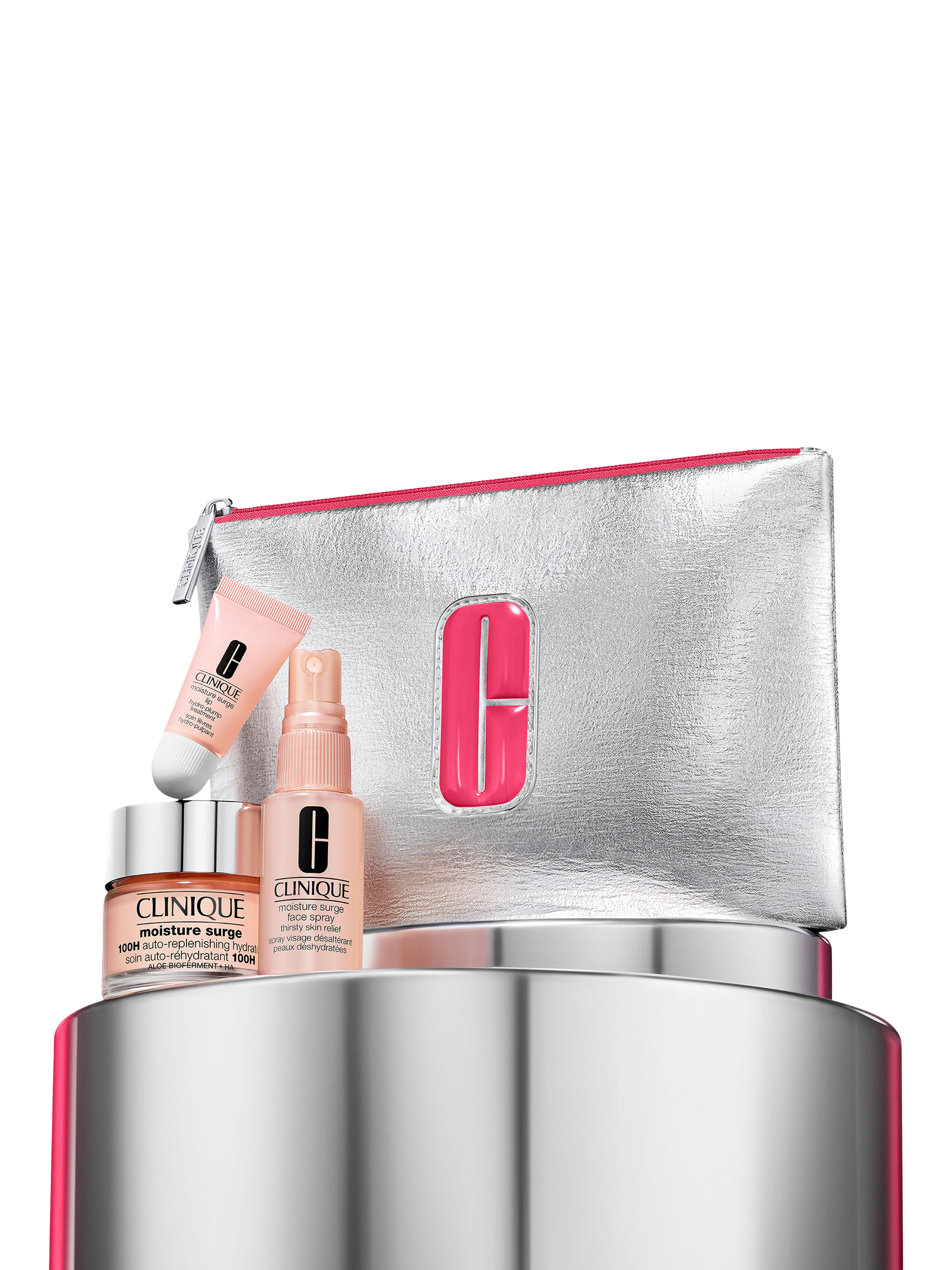 Product image 3 of 7, which shows Clinique Moisture Surge Megastars Skincare Gift Set