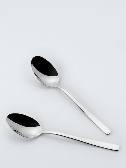 John Lewis Dine Stainless Steel Teaspoons, Set of 6 - view 2, Silver