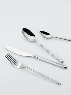 John Lewis Noble Stainless Steel Cutlery Set, 16 Piece/4 Place Settings - view 2, Silver