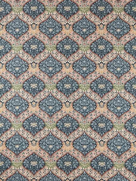 Morris & Co. Norbury Weave Furnishing Fabric, Indigo