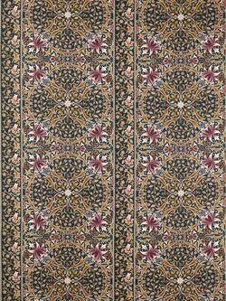 Morris & Co. Walthamstow Furnishing Fabric, Indigo/Gold