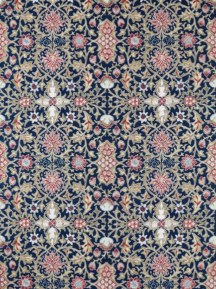 Morris & Co. Wilton Weave Furnishing Fabric, Indigo