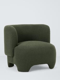 John Lewis Elephant Armchair, Green Boucle, Green Boucle