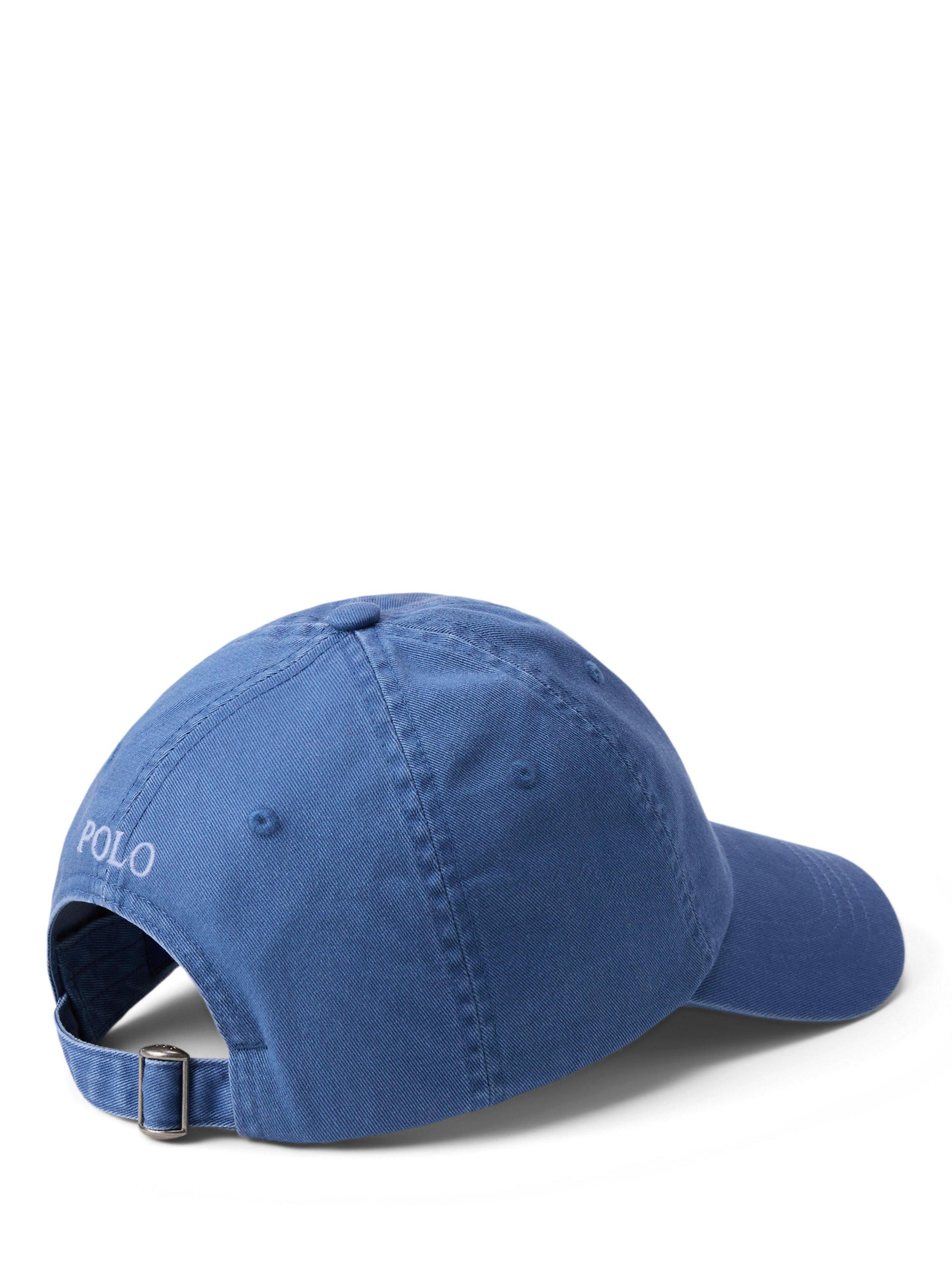 Product image 2 of 3, which shows Ralph Lauren Cotton Logo Baseball Cap, Old Royal