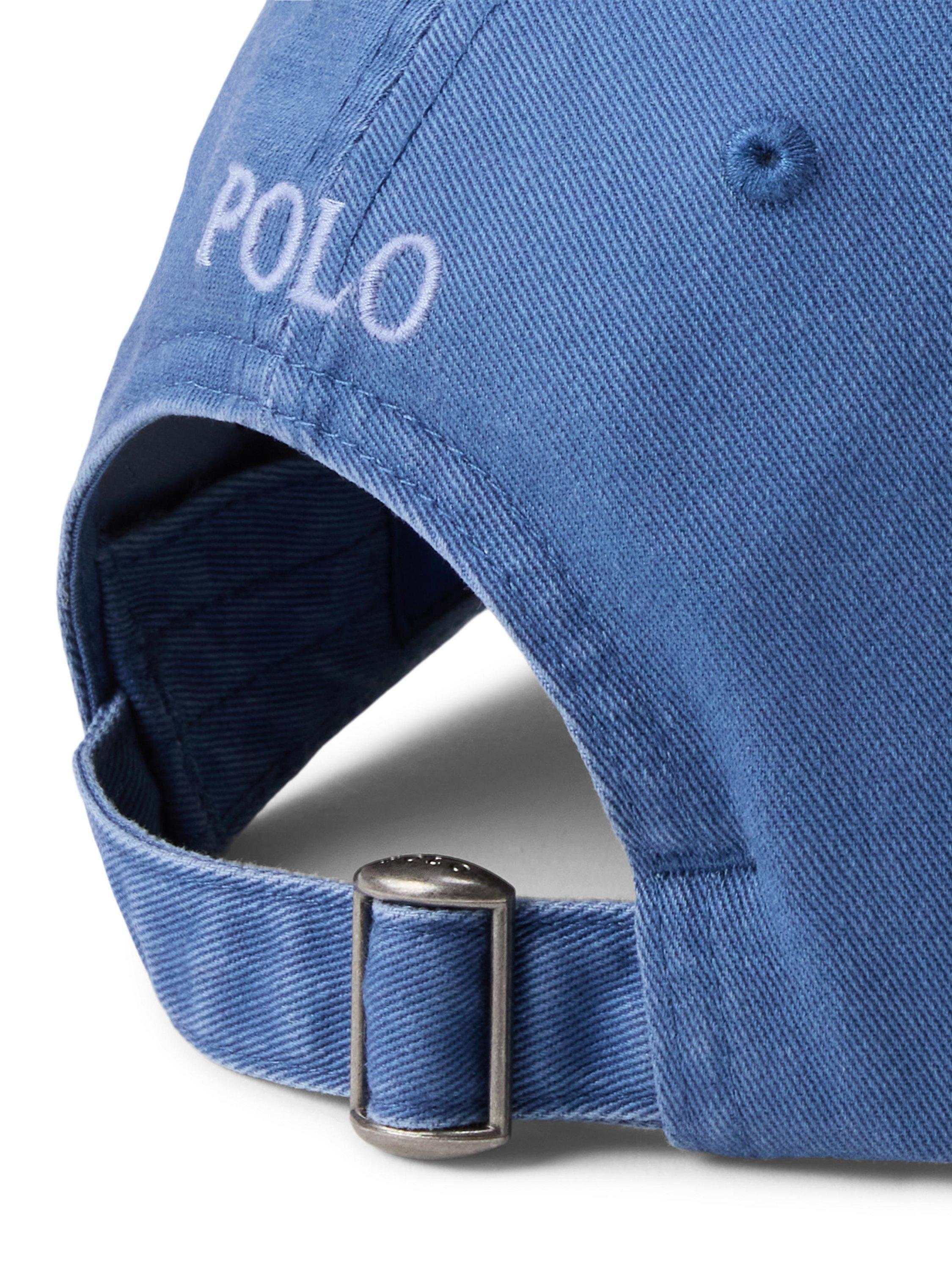 Product image 3 of 3, which shows Ralph Lauren Cotton Logo Baseball Cap, Old Royal