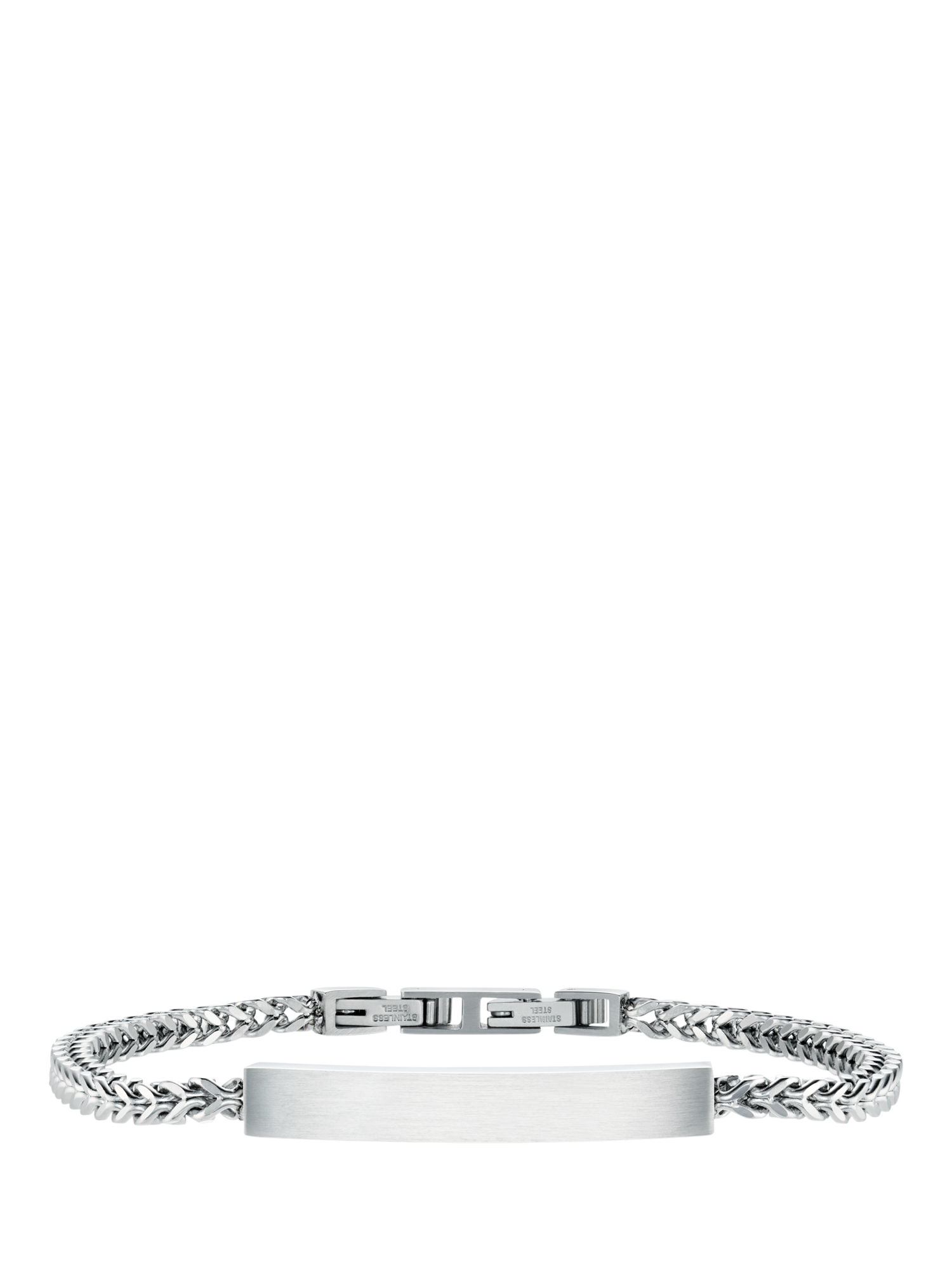Product image 1 of 3, which shows Orelia Metal ID Bracelet, Silver