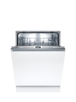 Bosch OUTLET Series 4 SMV4HTX00G Fully Integrated Dishwasher, Like New, Stainless Steel, Stainless Steel