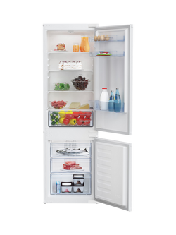 Beko OUTLET BCFD473 Integrated 70/30 Fridge Freezer, Like New, White, White