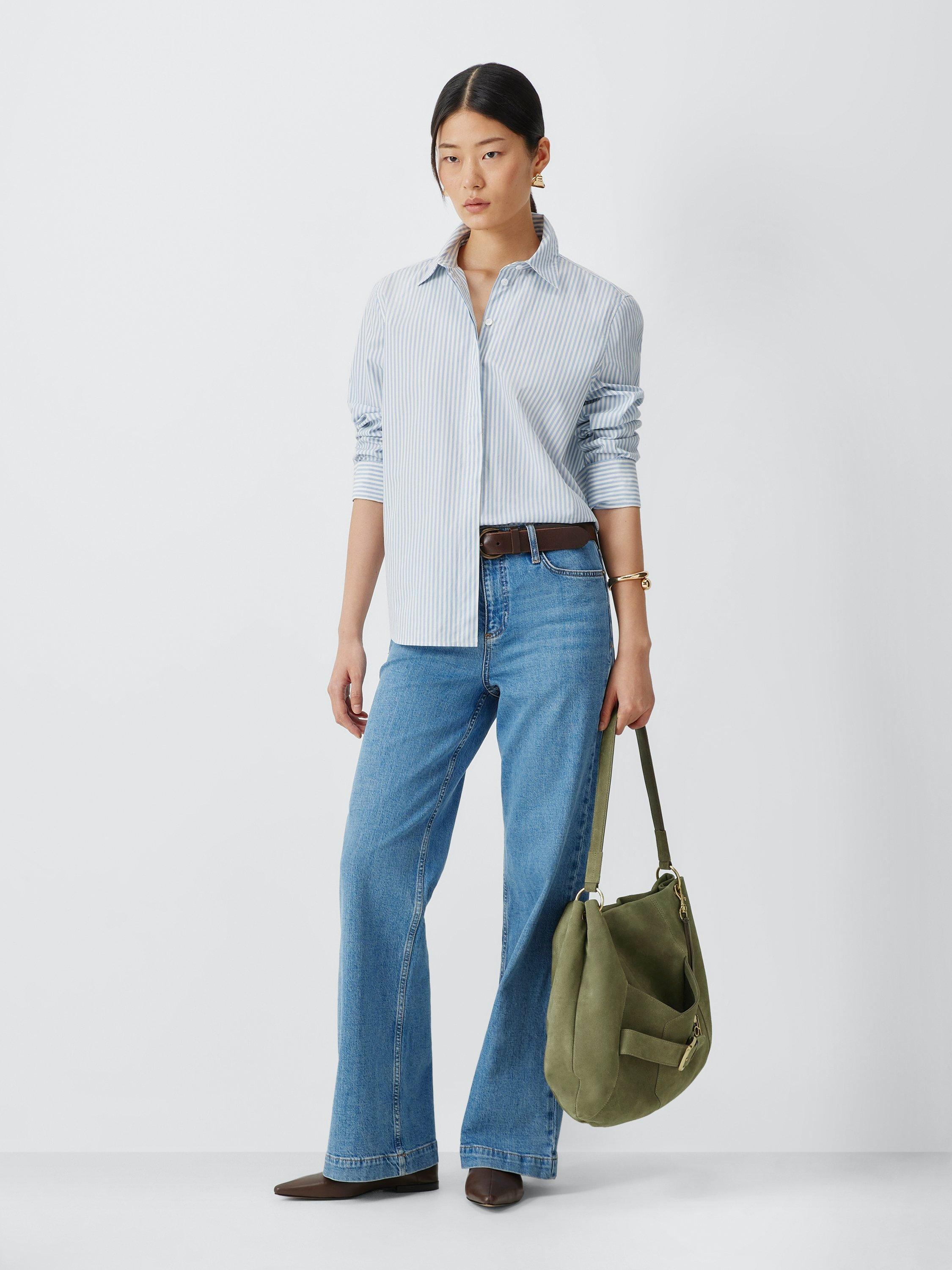 Product image 6 of 6, which shows John Lewis Aubrey Suede Hobo Bag, Khaki