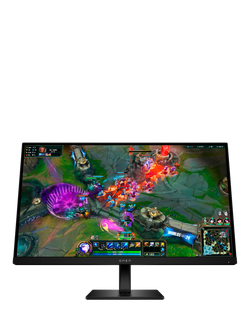 HP OMEN HDR Quad HD 280Hz Gaming Monitor, 27”, Black, Black