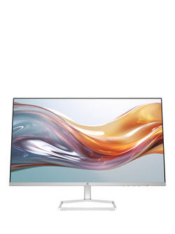 HP Series 5 Full HD Monitor, 27”, White/Silver Stand, White/Silver Stand