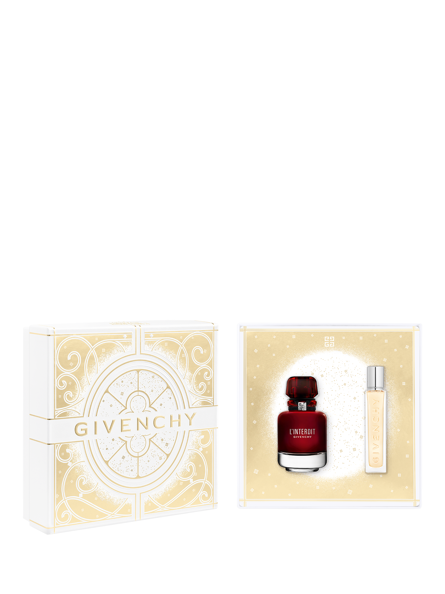 Product image 1 of 4, which shows Givenchy L'Interdit Eau de Parfum Rouge 50ml Fragrance Gift Set