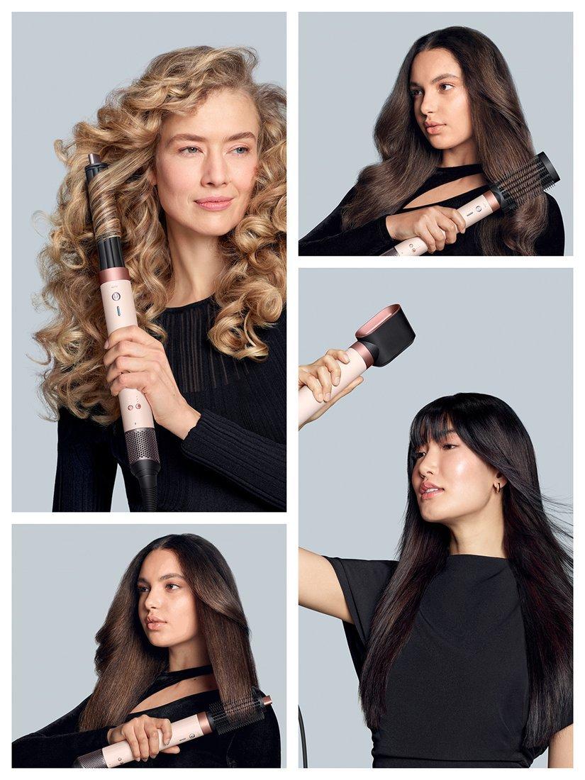 Product image 8 of 9, which shows Dyson Airwrap Co-anda 2x™ Multi-Styler Straight+Wavy with Presentation Case, Amber Silk