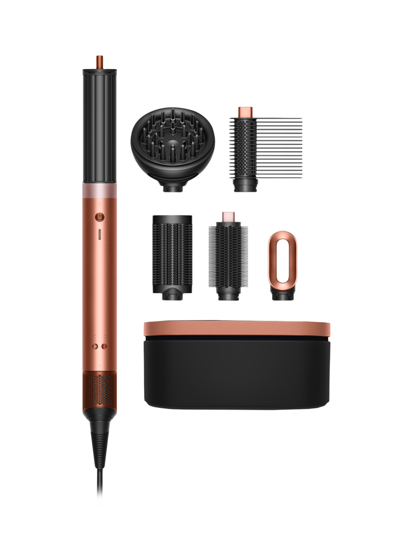 Product image 1 of 1, which shows Dyson Airwrap Co-anda 2x™ Multi-Styler with Diffuser & Presentation Case, Amber Silk