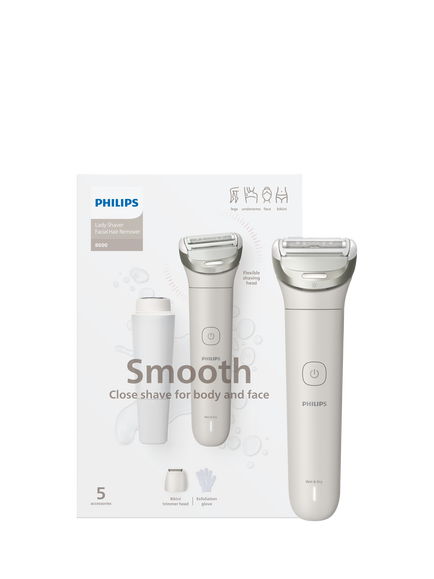 Philips 8000 Series BRL159/00 Lady Shaver, Champagne, Champagne