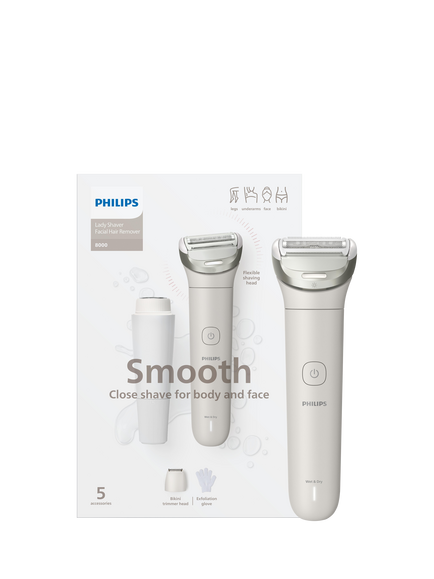 Philips 8000 Series BRL159/00 Lady Shaver, Champagne - view 2, Champagne