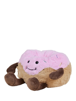 Warmies Doughnut Microwaveable Soft Toy, Pink Multi - view 2, Pink Multi