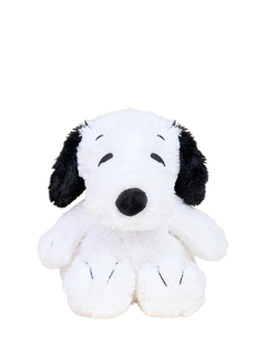 Warmies Snoopy Microwaveable Soft Toy, Black / White