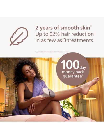 Philips Lumea Series 9900 BRI953/02 Cordless IPL Hair Removal Device with Skin AI Technology, Pink - view 2, Pink