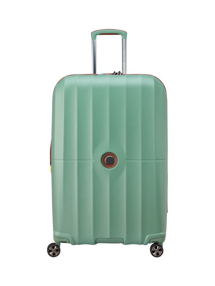 DELSEY Paris Carrousel 2.0 4-Wheel 77cm Large Suitcase, 110L, Sage Green