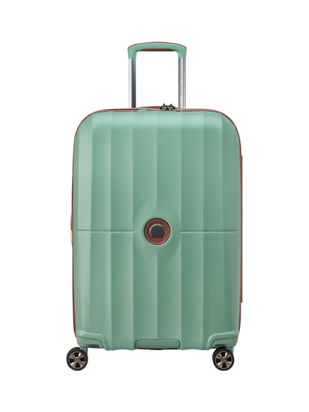 DELSEY Paris Carrousel 2.0 4-Wheel 67.5cm Medium Suitcase, 77L, Sage Green