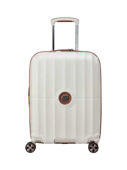 DELSEY Paris Carrousel 2.0 4-Wheel 55cm Cabin Case, 35L, Off White