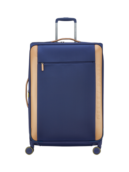 DELSEY Montmartre 3 Large 4-Wheel Trolley Suitcase, 76cm, Navy