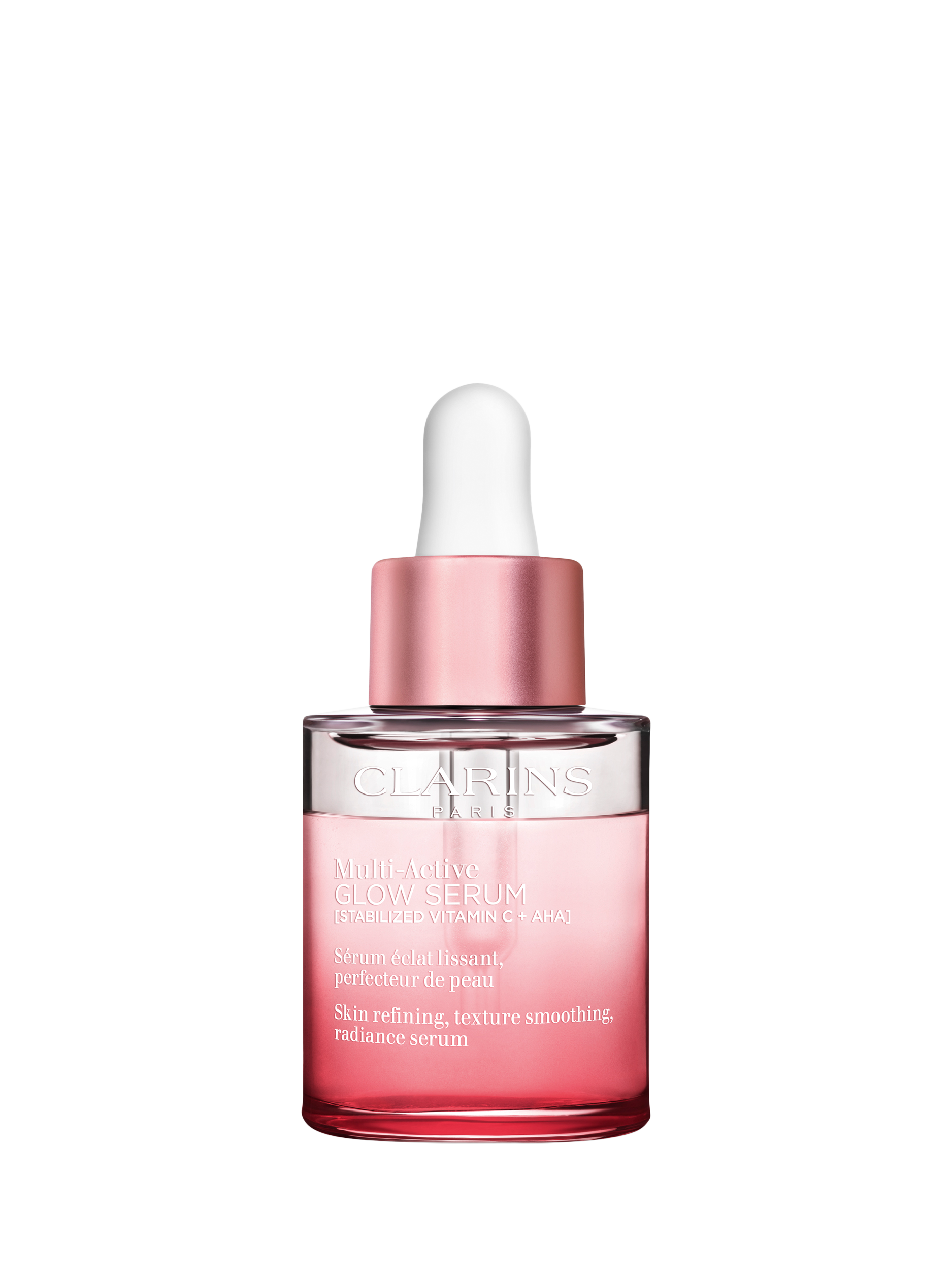 Product image 1 of 9, which shows Clarins Multi-Active Glow Serum, 30ml