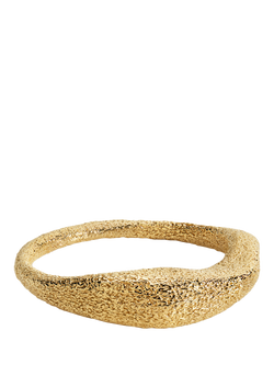 Monica Vinader Antica Textured Ring, Gold, Gold