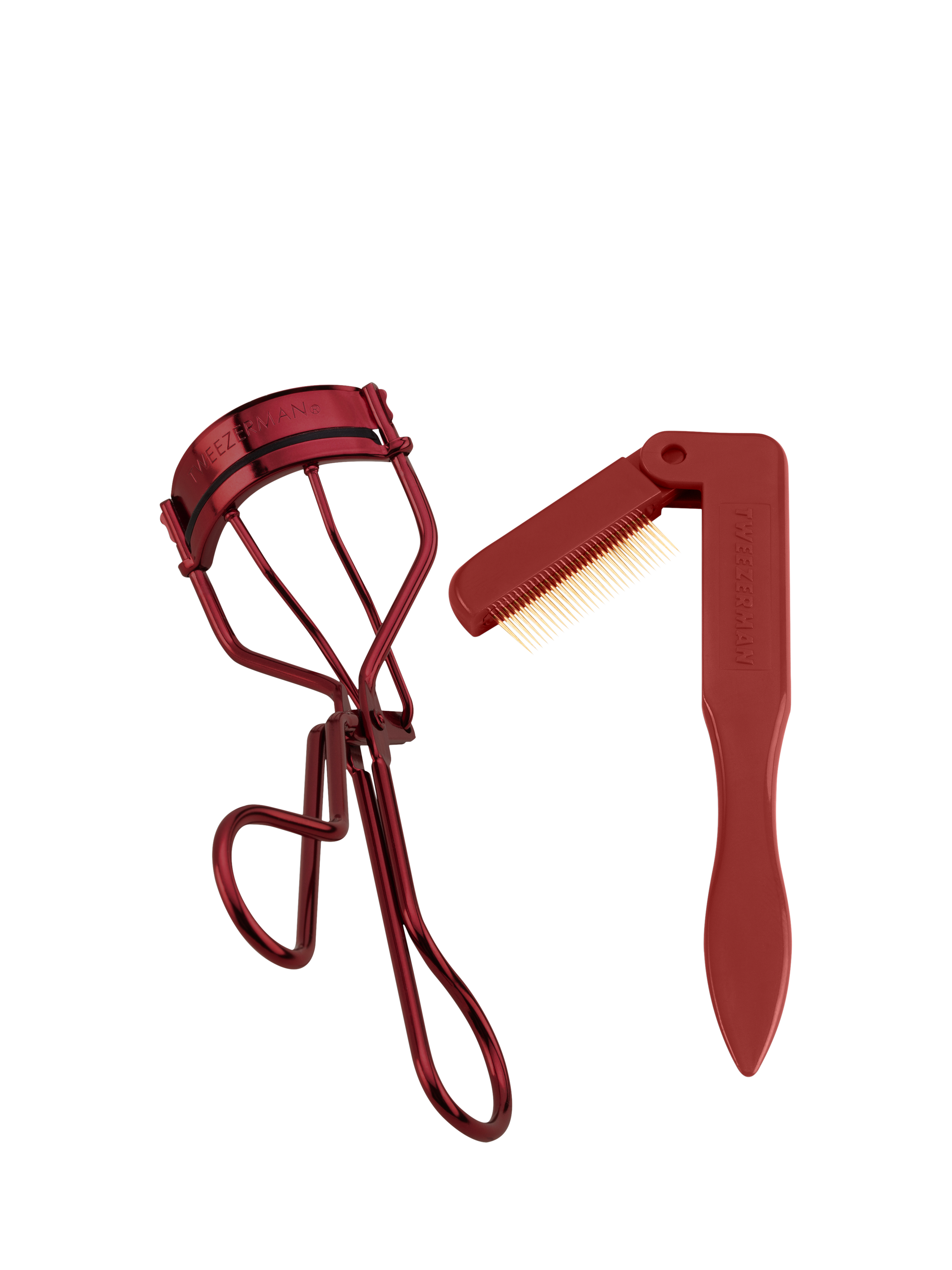 Product image 2 of 7, which shows Tweezerman Vintage Rose Lash Gift Set