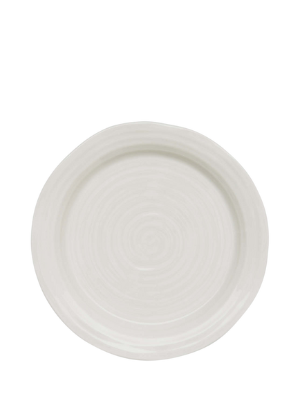 Sophie Conran for Portmeirion Porcelain Tea Plate, Set of 4, 15cm, White, White White