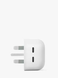 Google Pixel Dual Port Charger, 67W, Snow - view 2, Snow