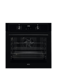 AEG OUTLET BEX335011B Built-In Electric Single Oven, Like New, Black