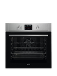 AEG OUTLET BPX535061M Built In Single Electric Oven, Like New, Stainless Steel