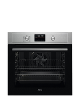 AEG OUTLET BPX535061M Built In Single Electric Oven, Like New, Stainless Steel