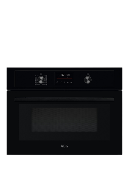 AEG OUTLET KMX365060B Built In Microwave, Like New, Black, Black