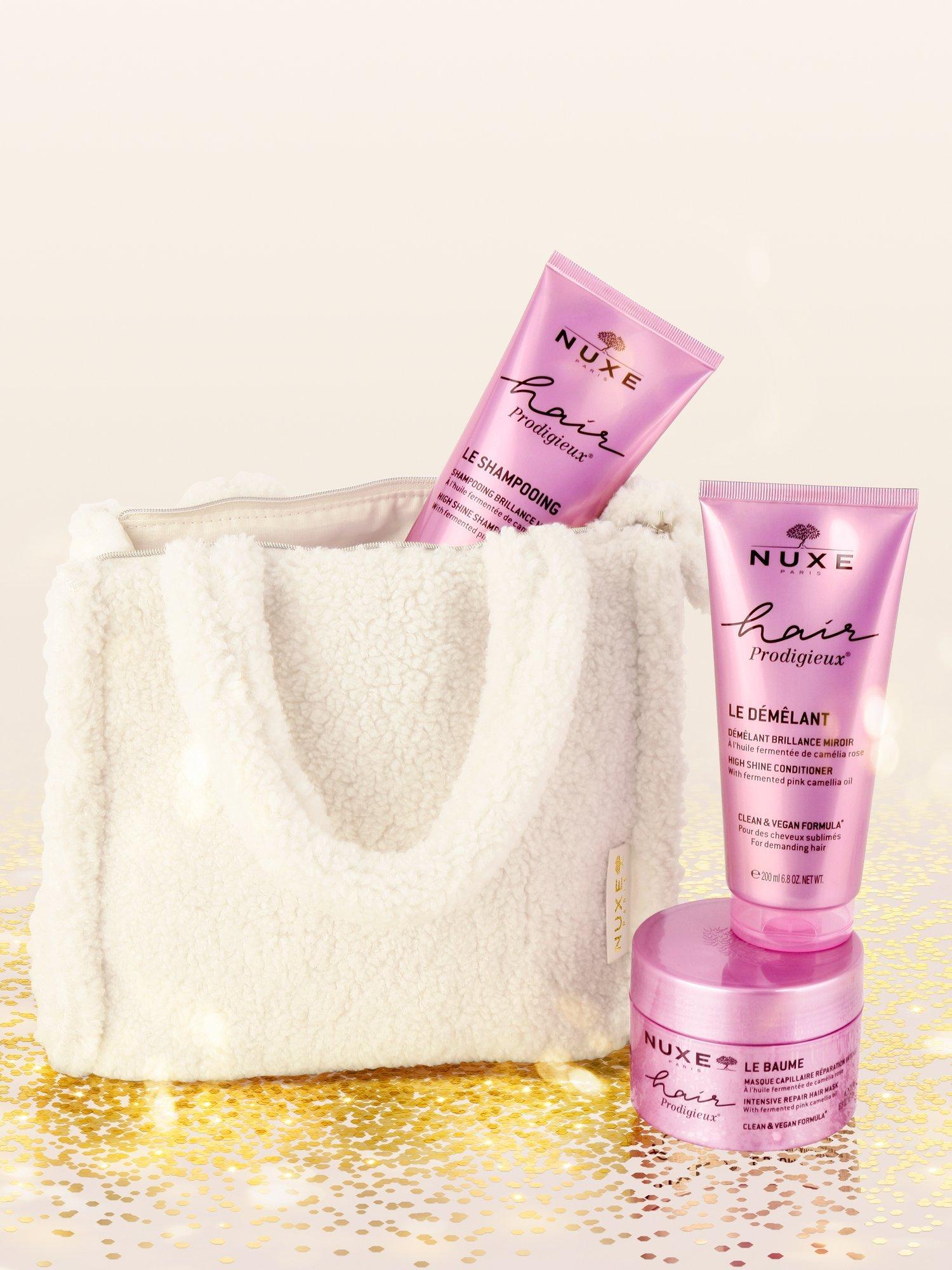 Product image 2 of 3, which shows NUXE The Luxury Haircare Routine Gift Set