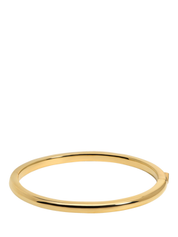 Monica Vinader Kate Young Bangle Polished Bangle, Gold, Gold